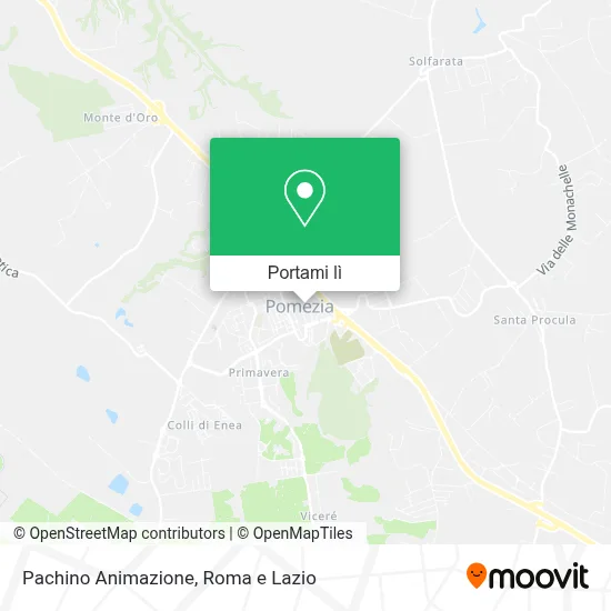 Mappa Pachino Animazione