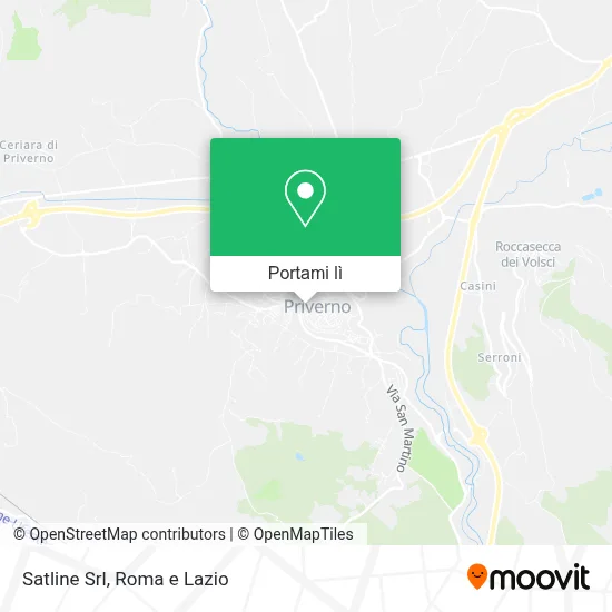 Mappa Satline Srl