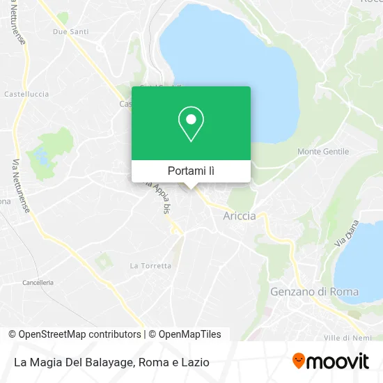 Mappa La Magia Del Balayage