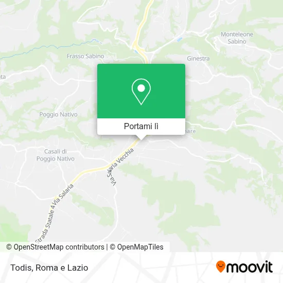 Mappa Todis