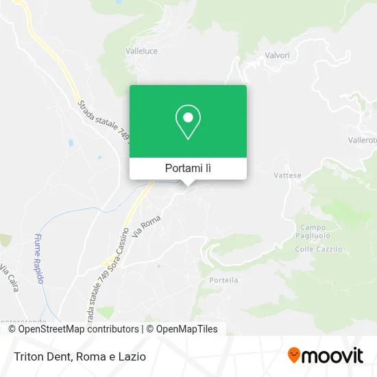Mappa Triton Dent