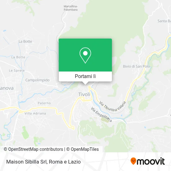 Mappa Maison Sibilla Srl