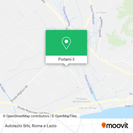 Mappa Autolazio Srls