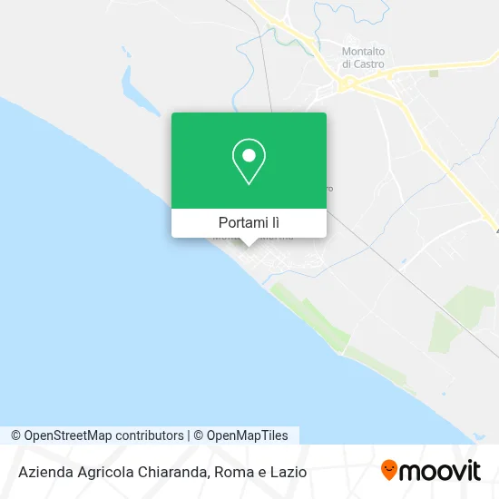 Mappa Azienda Agricola Chiaranda