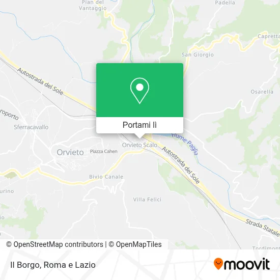 Mappa Il Borgo