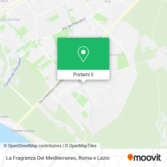 Mappa La Fragranza Del Mediterraneo