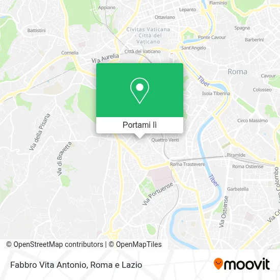 Mappa Fabbro Vita Antonio