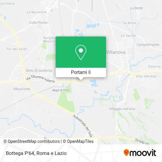 Mappa Bottega P'64