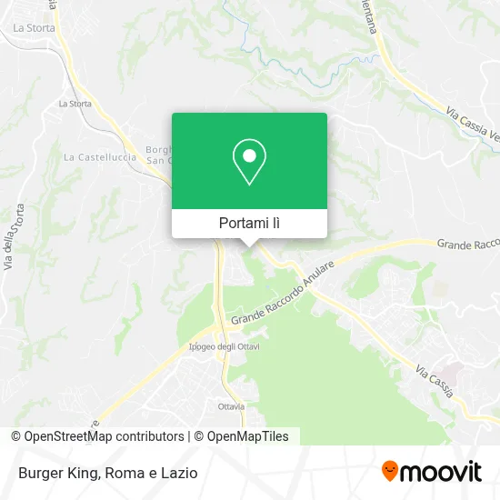 Mappa Burger King