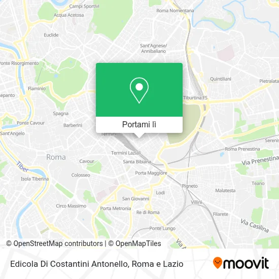 Mappa Edicola Di Costantini Antonello