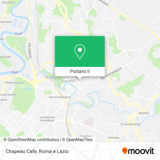 Mappa Chapeau Cafe