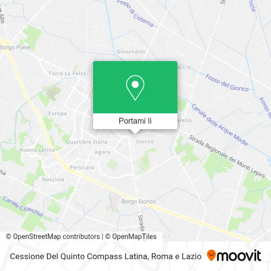 Mappa Cessione Del Quinto Compass Latina