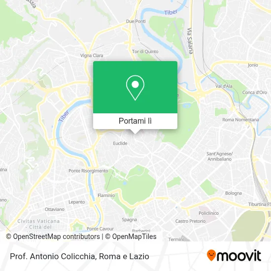 Mappa Prof. Antonio Colicchia
