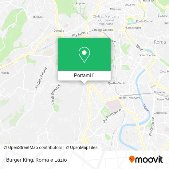 Mappa Burger King