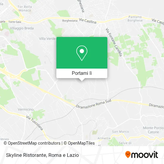 Mappa Skyline Ristorante