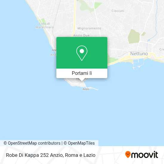 Mappa Robe Di Kappa 252 Anzio