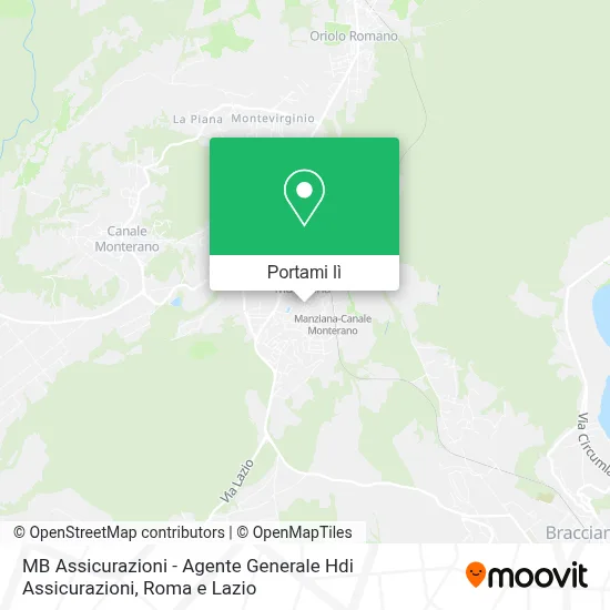 Mappa MB Assicurazioni - Agente Generale Hdi Assicurazioni
