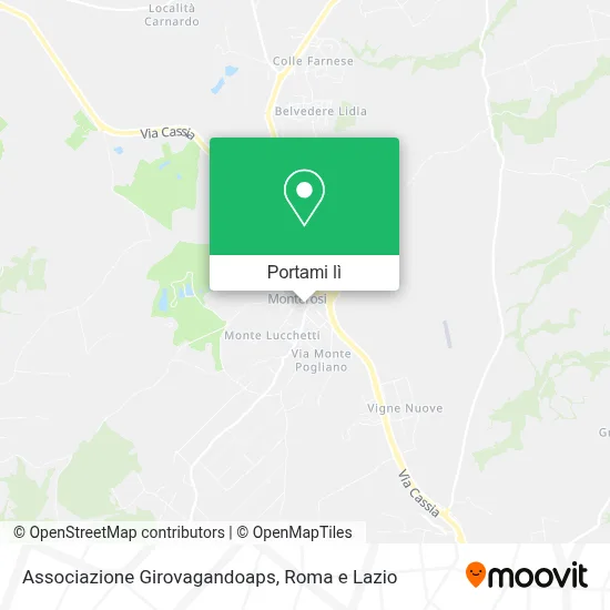 Mappa Associazione Girovagandoaps