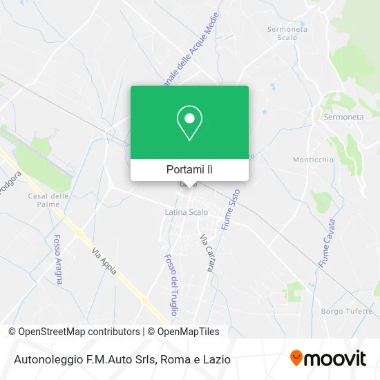 Mappa Autonoleggio F.M.Auto Srls