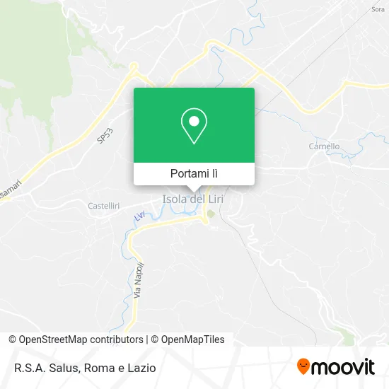Mappa R.S.A. Salus