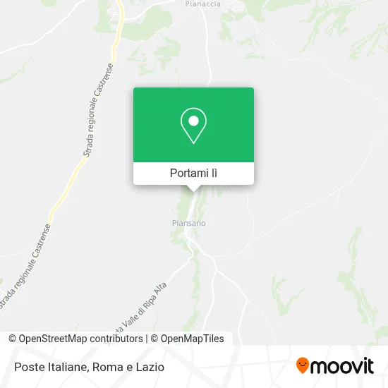 Mappa Poste Italiane