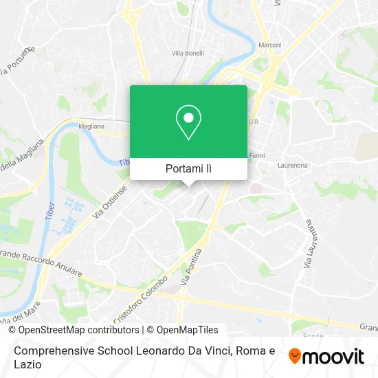 Mappa Comprehensive School Leonardo Da Vinci