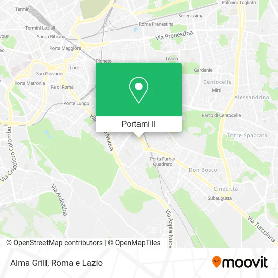 Mappa Alma Grill