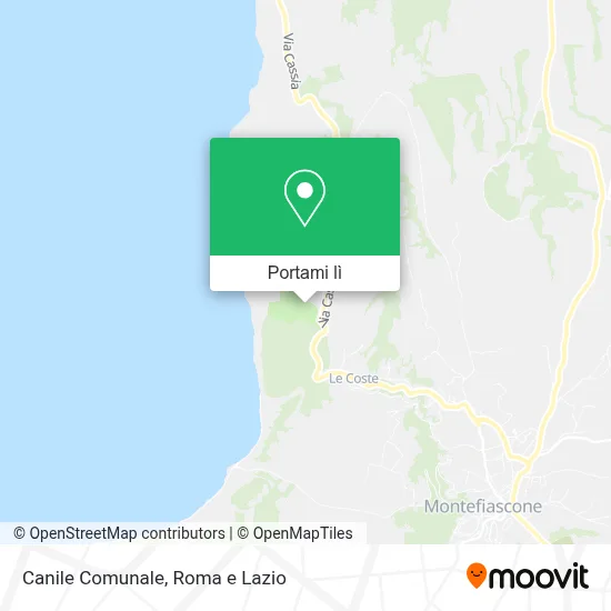 Mappa Canile Comunale