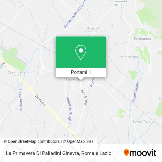Mappa La Primavera Di Palladini Ginevra