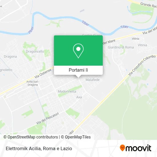Mappa Elettromik Acilia