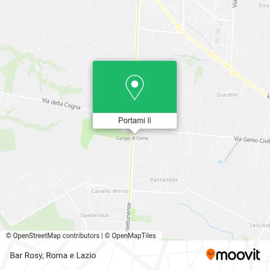 Mappa Bar Rosy