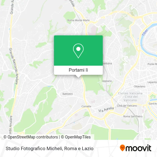 Mappa Studio Fotografico Micheli