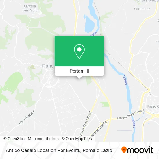 Mappa Antico Casale Location Per Eventi.