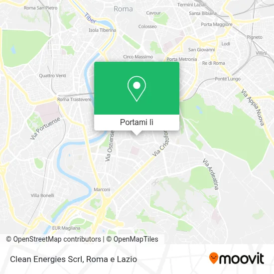 Mappa Clean Energies Scrl
