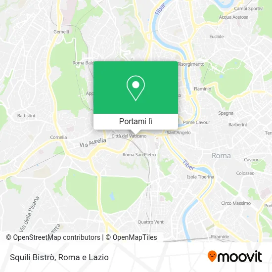 Mappa Squili Bistrò