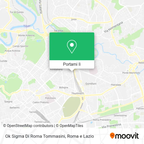 Mappa Ok Sigma Di Roma Tommasini