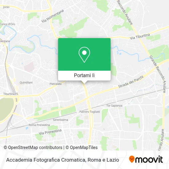 Mappa Accademia Fotografica Cromatica