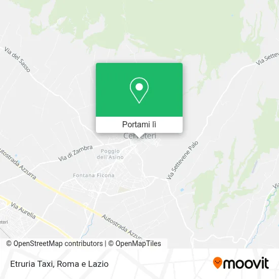 Mappa Etruria Taxi