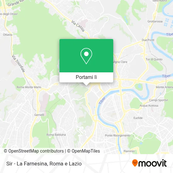Mappa Sir - La Farnesina