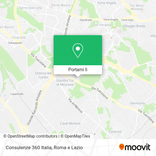 Mappa Consulenze 360 Italia