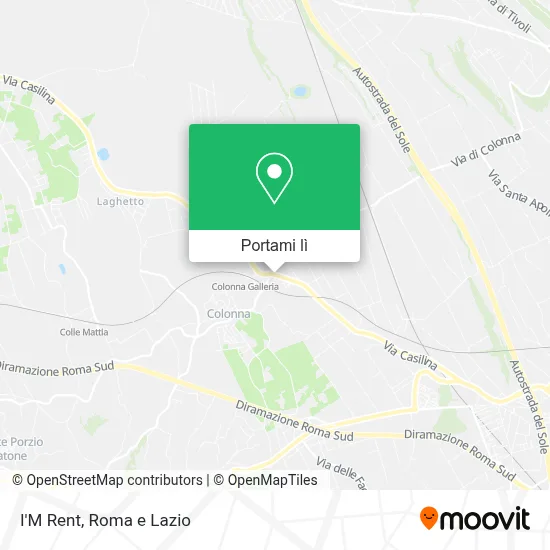 Mappa I'M Rent