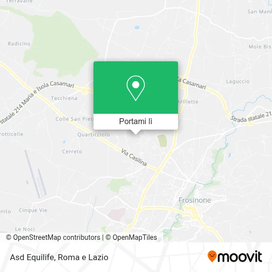 Mappa Asd Equilife