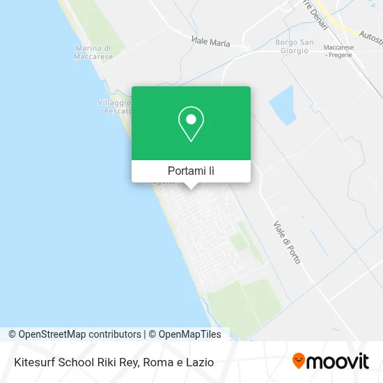 Mappa Kitesurf School Riki Rey