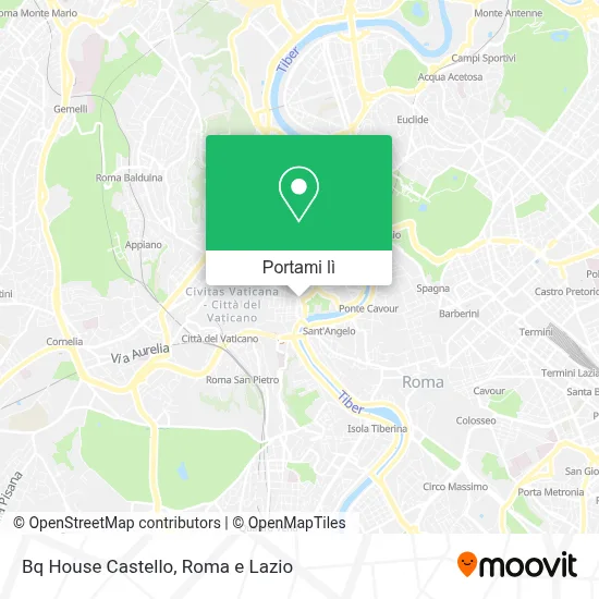 Mappa Bq House Castello