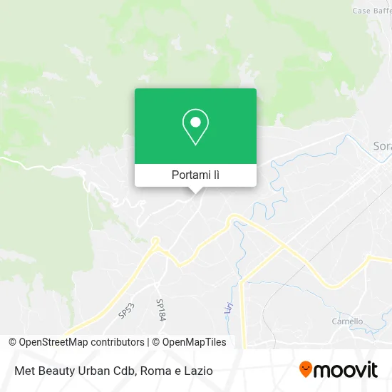 Mappa Met Beauty Urban Cdb