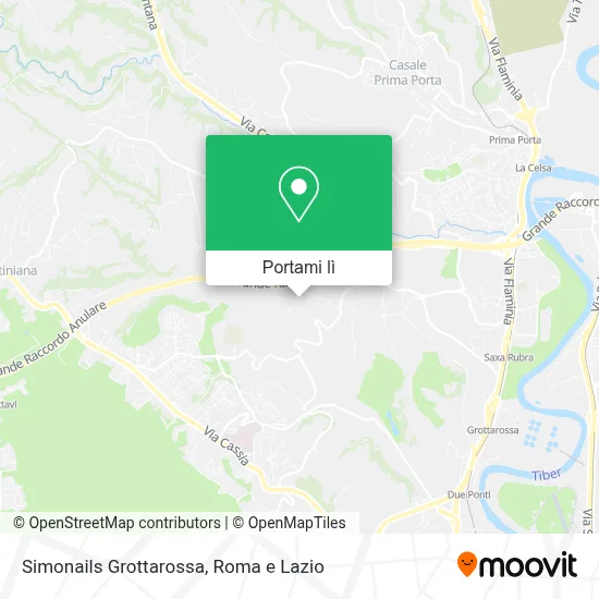 Mappa Simonails Grottarossa