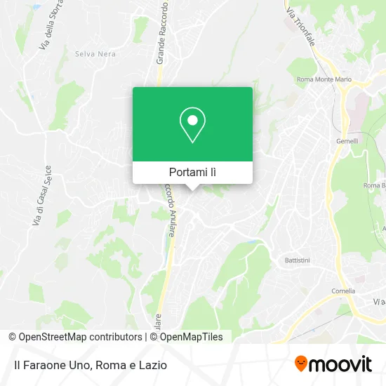 Mappa Il Faraone Uno