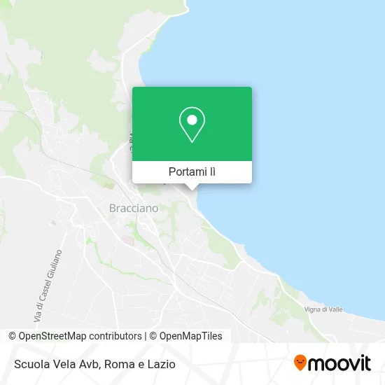 Mappa Scuola Vela Avb
