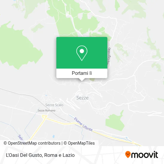 Mappa L'Oasi Del Gusto
