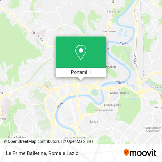 Mappa Le Prime Ballerine